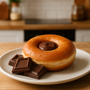 Keto Donut relleno de chocolate y alto en proteínas. 50 gr. Pronutrition