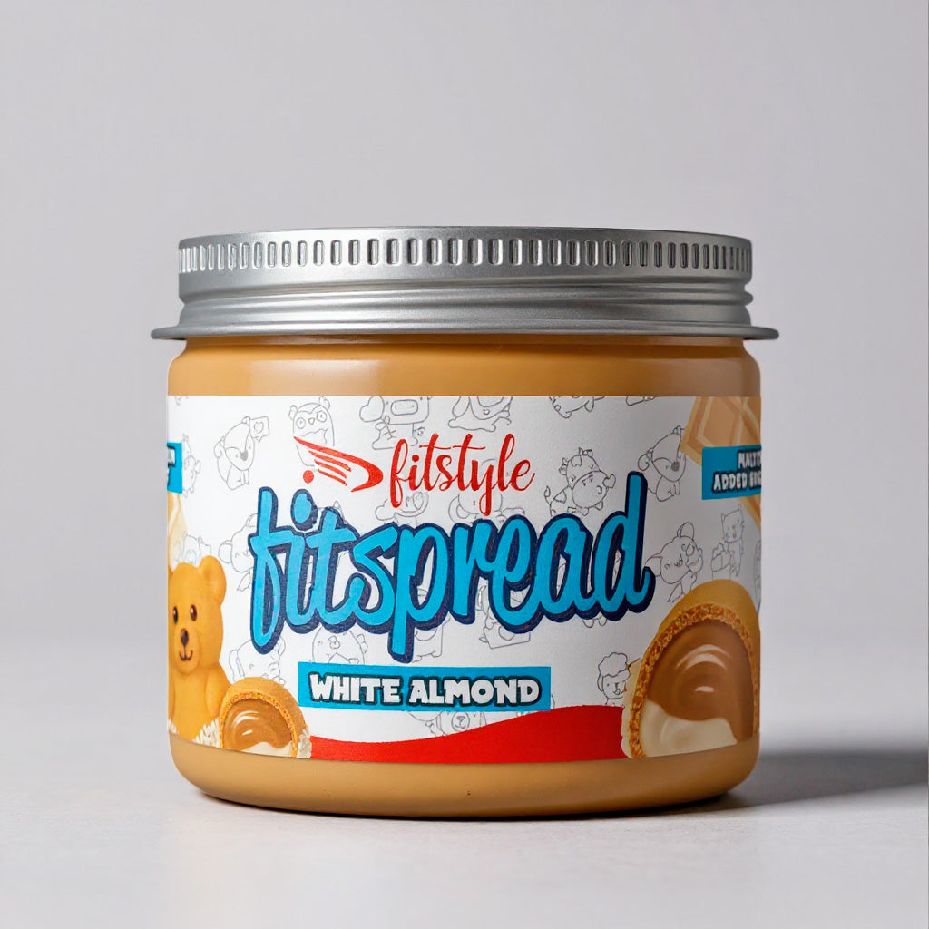 FITspread White Almond, crema de almendra keto de 200 g de Fitstyle