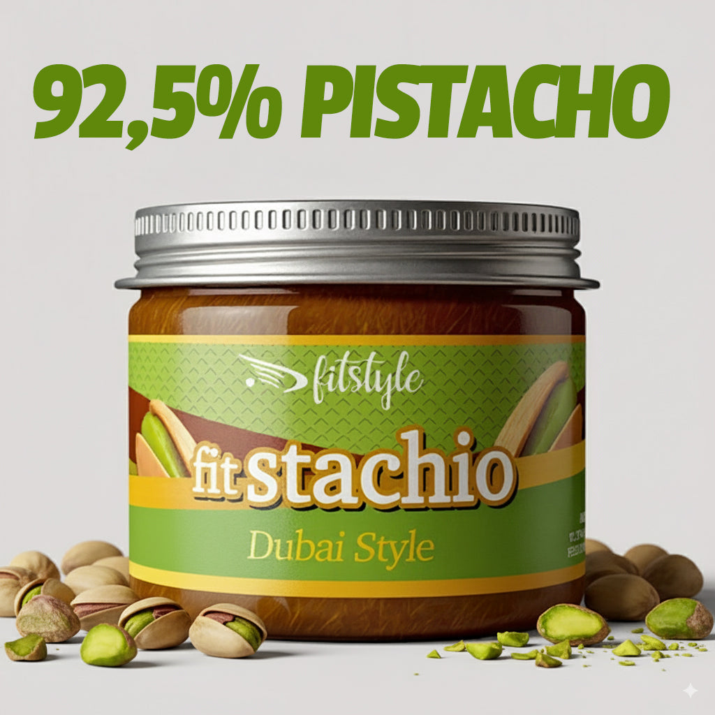 Información nutricional de FITstachio Dubai de Fitstyle