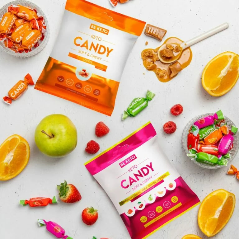 Caramelos Keto Toffee. 70 g. Be keto