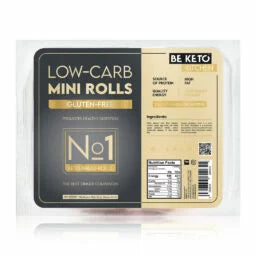 Mini Panecillos Keto Sin Gluten . 4 x 25 gr. Be Keto