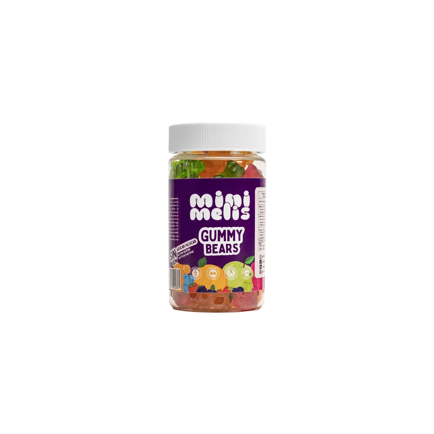 Ositos de gominola keto, sabor frutas.150 gr