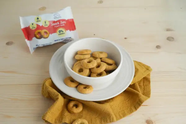 Aros keto sabor cebolla, 30gr. Nuvola Zero