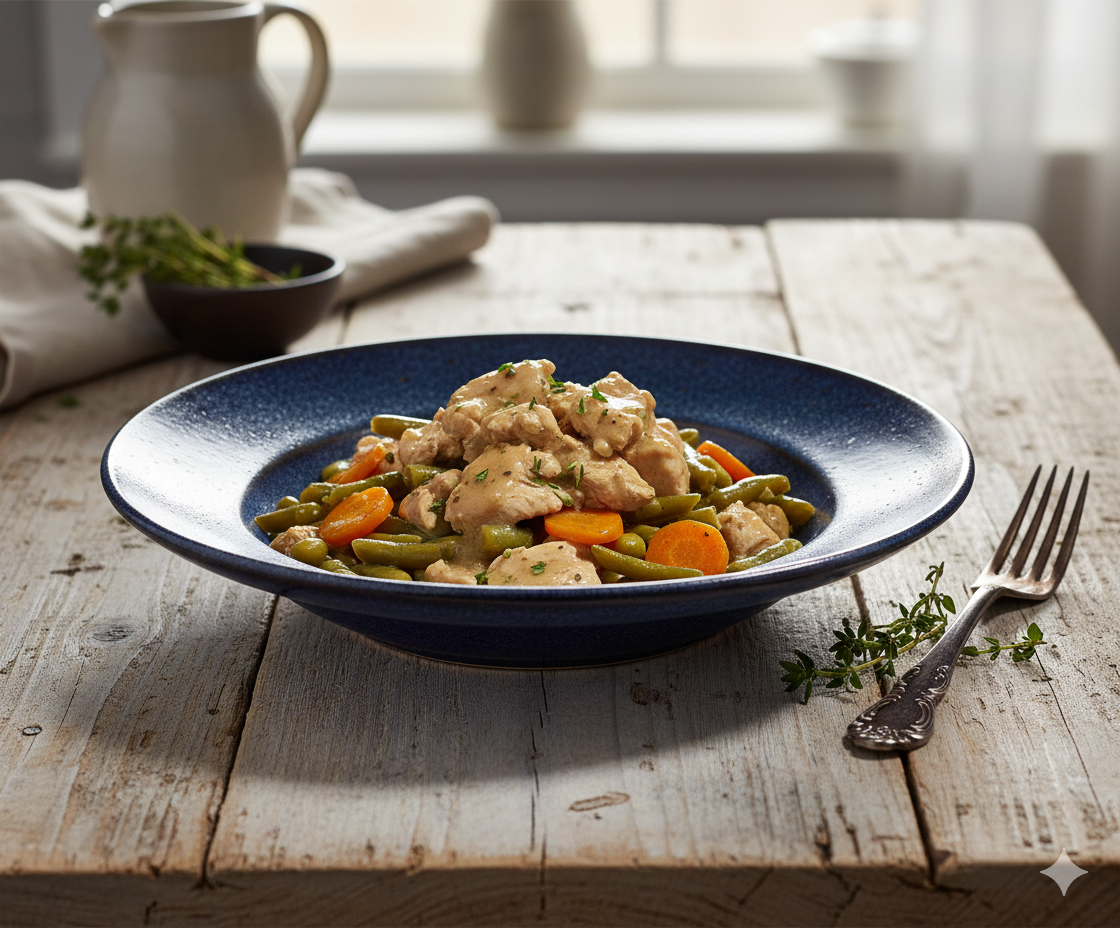 Pechuga de pollo  al estragón. Keto. Listo para calentar y comer. 280gr. Low Carb Goodies