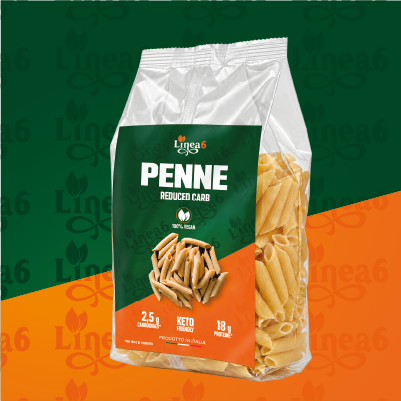 Macarrones keto Linea 6, paquete de 250 g