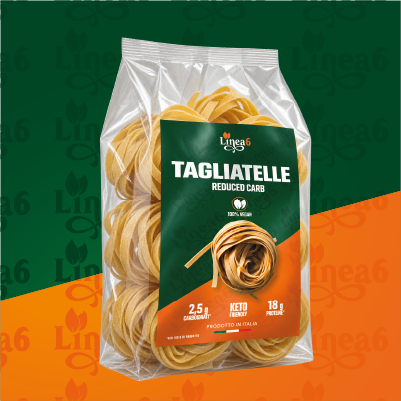 Tallarines keto Linea 6, paquete de 250 g