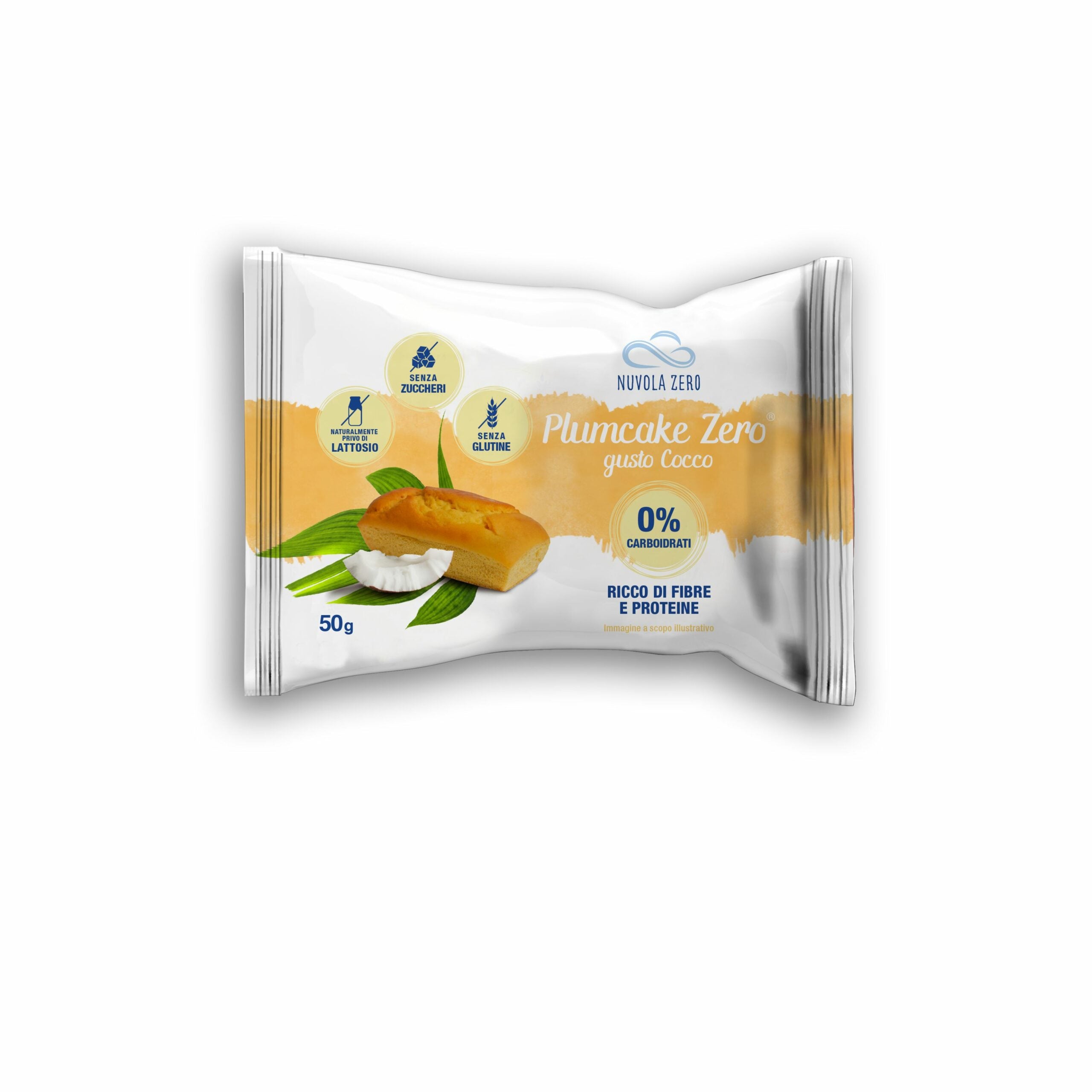 Plumcake Zero carbos, sabor COCO