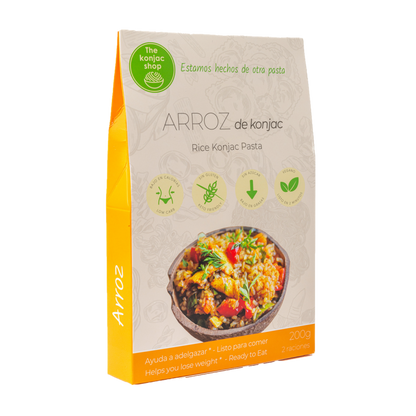 Arroz Konjac Shirataki. 200 gr The Konjac Shop