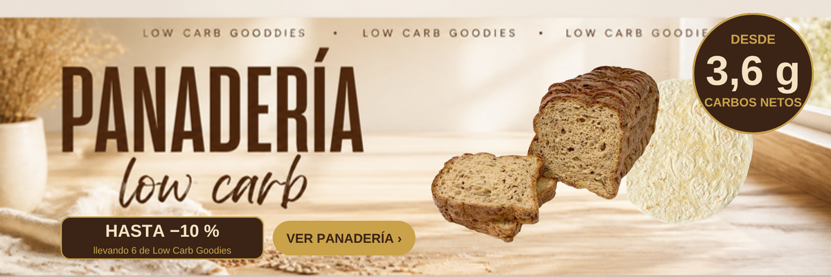 Panadería low carb: hasta -10 % llevando 6 de Low Carb Goodies