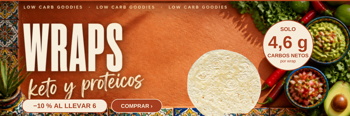 Wraps keto: -10 % al llevar 6