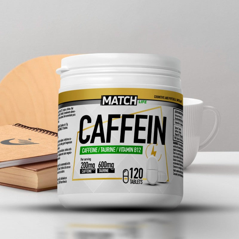 Cafeína + Taurina 120 tabs - Imagen 1