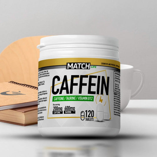 Cafeína + Taurina 120 tabs - Imagen 1