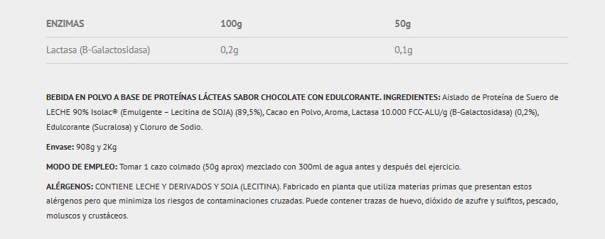 PROTEINA ISOLAT 2.0, 908 gr CHOCOLATE, Scientiffic Nutrition