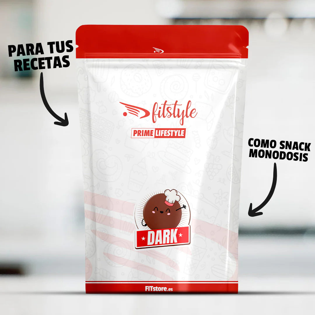 Monedas de chocolate negro Keto. Sin gluten. Sin lactosa.