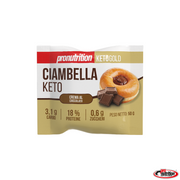 Donut keto relleno de chocolate y alto en proteínas. 50 gr. Pronutrition