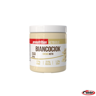 Crema keto de chocolate blanco Pronutrition 250 g, sin azúcares añadidos