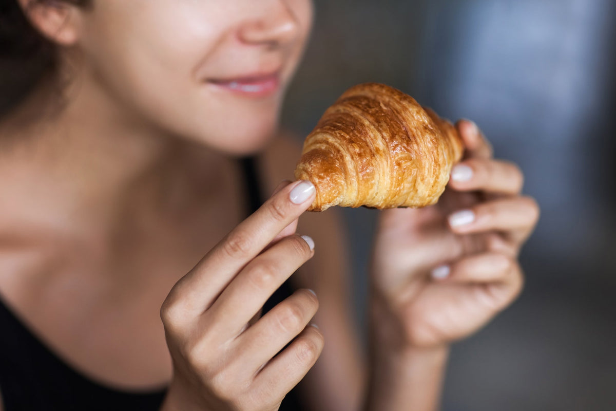 Croissant keto · 0,9-2,9g netos · 9 rellenos · 50g · Pronutrition