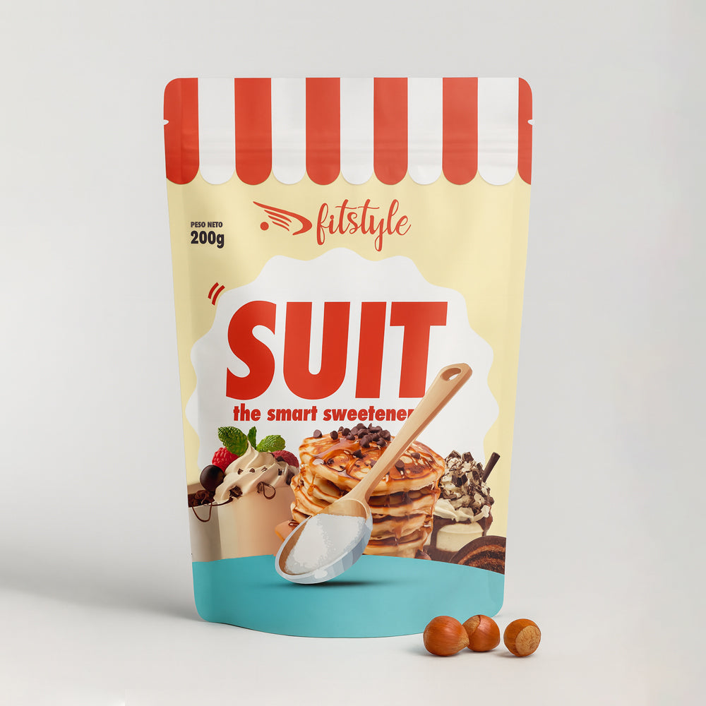 Fiber Suit sabor avellana, endulzante keto de fibra de Fitstyle