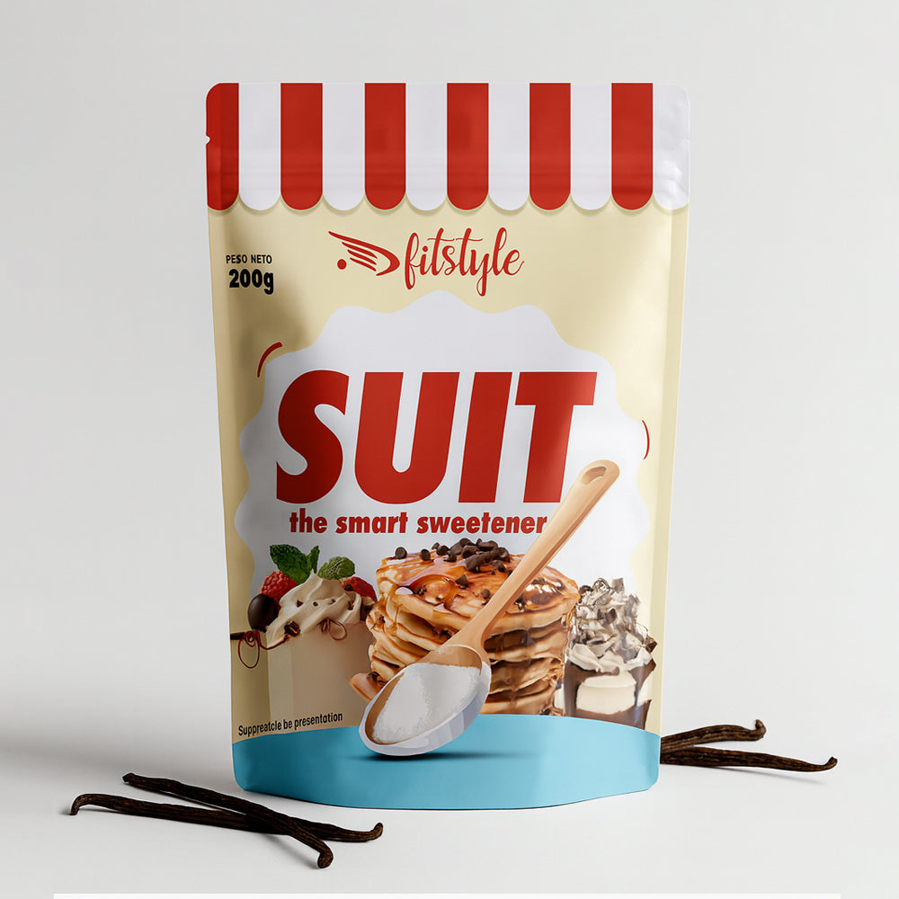 Fiber Suit sabor vainilla, endulzante keto de fibra de Fitstyle