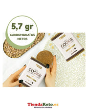 Galleta keto de mantequilla de cacahuete, 50 gr. Be keto