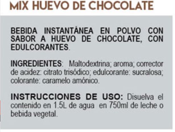 CAJA 12 ENDULZANTES Y SABORIZANTES SABOR HUEVO CHOCOLATE. Eleven Fit