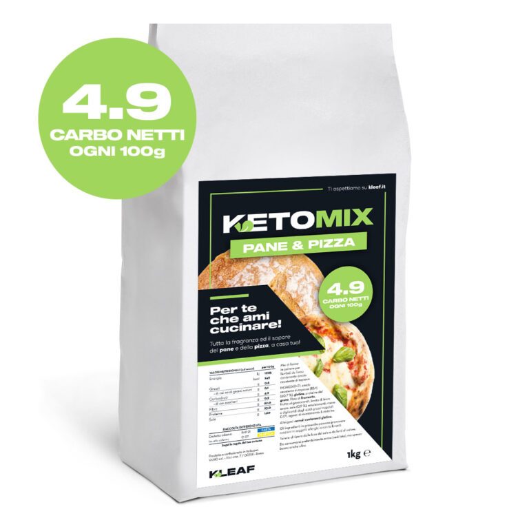Preparado keto para hacer Pan & Pizza - El Mix Definitivo (Solo 3% Carbos Netos). 1 kg. Kleaf