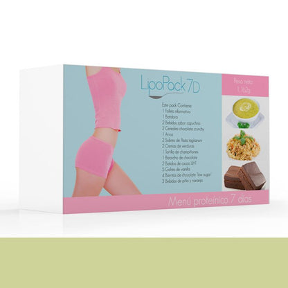 LipoPack easy 7D.  Transforma tu Cuerpo en 7 Días Sin Sacrificios.  De DietPro