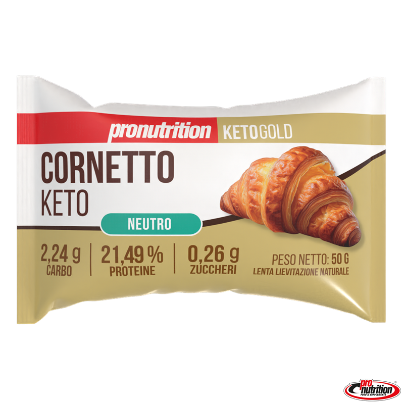 Croissant keto y proteico, 50 gr. Pronutrition