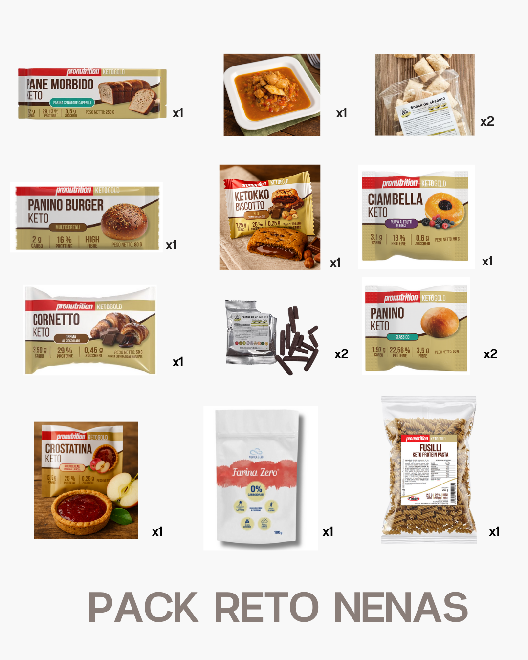 Pack Raquel y Gisela (Pack nenas)