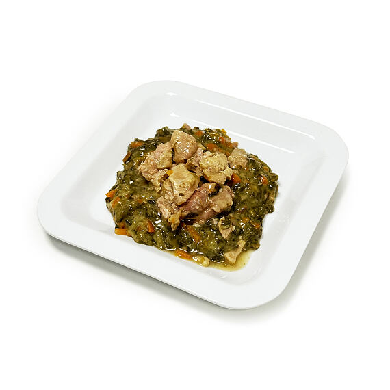 Pavo con espinacas keto. Listo para calentar y comer. 280 gr. Low Carb Goodies