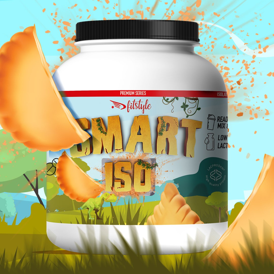 Proteína aislada de suero keto Fitstyle sabor Dino Cookies 1 kg