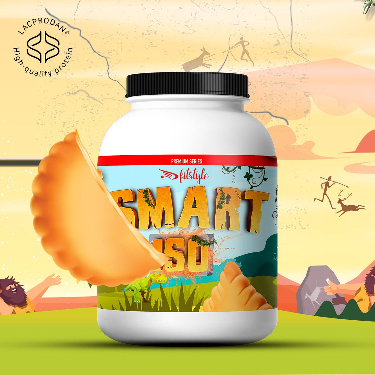 Proteína aislada de suero keto Fitstyle sabor Dino Cookies 500 g
