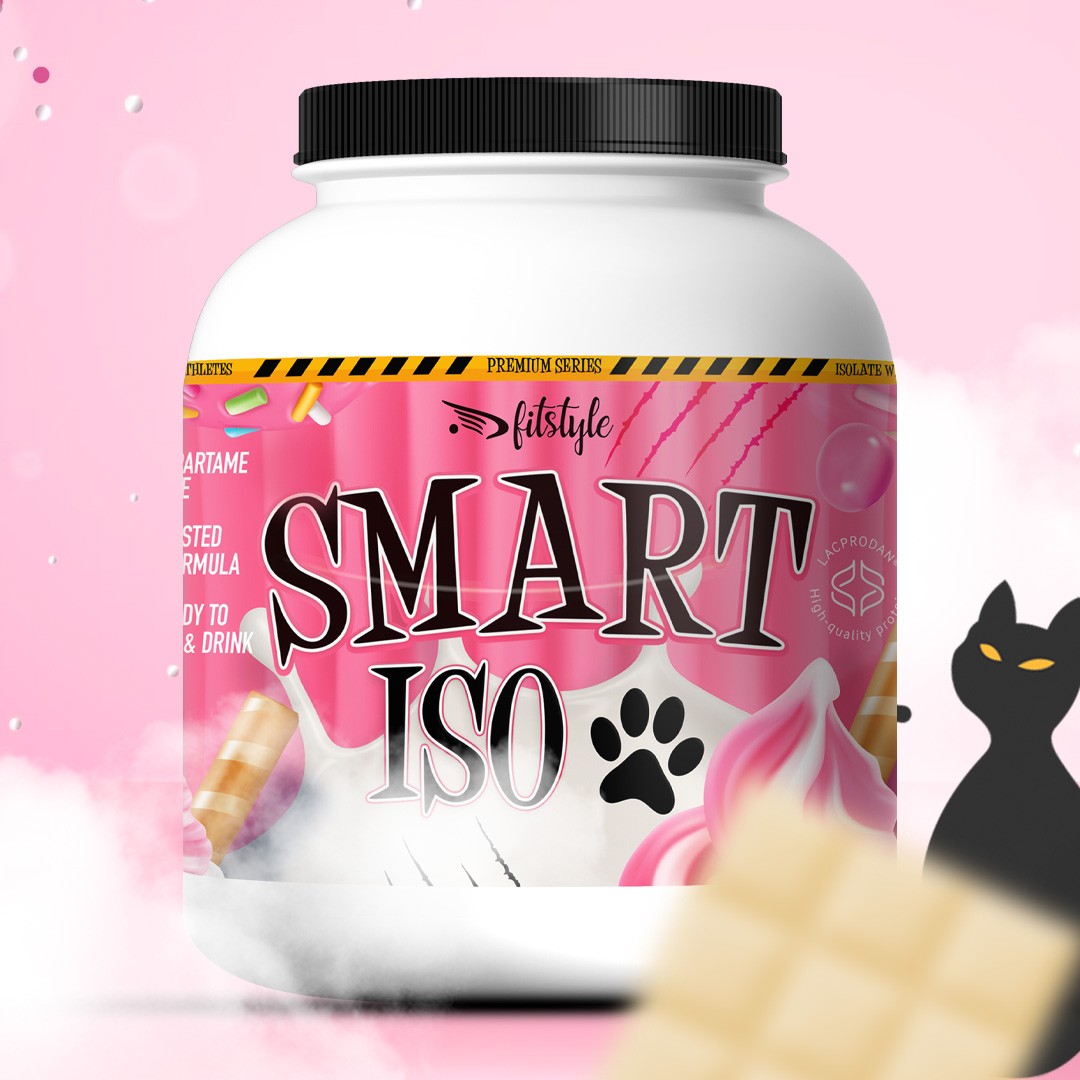 Proteína aislada de suero keto Fitstyle sabor Pink Cake 1 kg