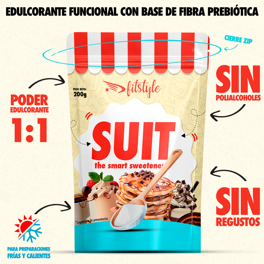 Fiber Suit, endulzante 1:1 a base de fibra de tapioca
