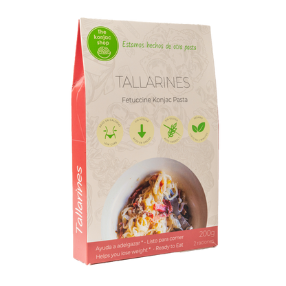 Tallarines de Konjac. 200 gr.  The Konjac Shop