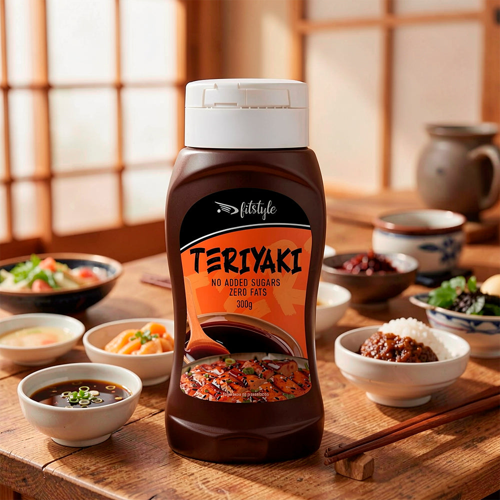 Salsa Teriyaki Keto. 0% azúcares.  300g. Fitstyle