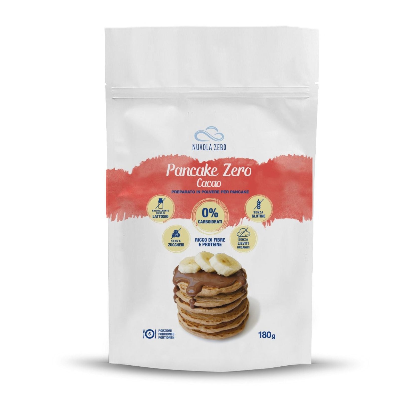 Pancake keto SABOR CACAO. Preparado para hornear. 0 carbohidratos, sin gluten ni lactosa