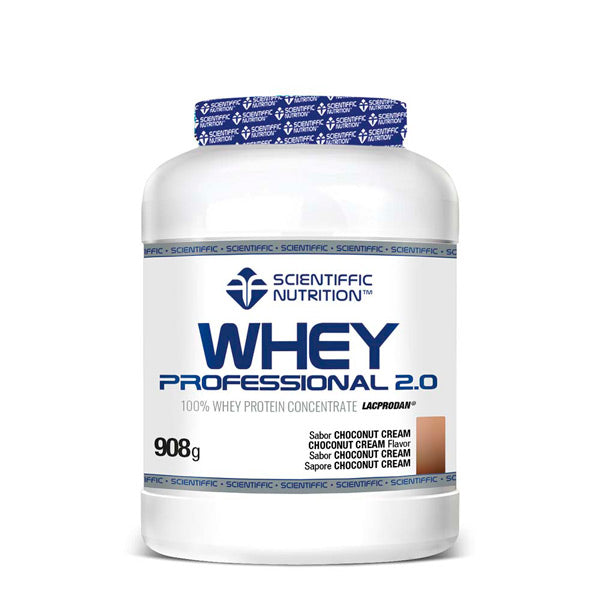 Proteína Whey professional 2.0,  Sabor CHOCONUT CREAM (908 gr)